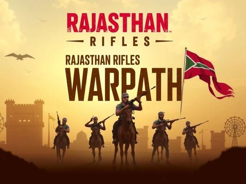 Rajasthan Rifles Warpath Game Banner